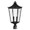 Maxim Lighting Sutton Place VX 2-Light Outdoor Post Lantern 40230CLBK - alternate 1